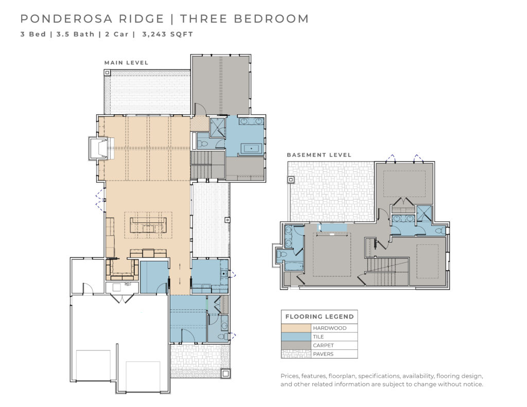 Ponderosa Ridge | Three Bedroom