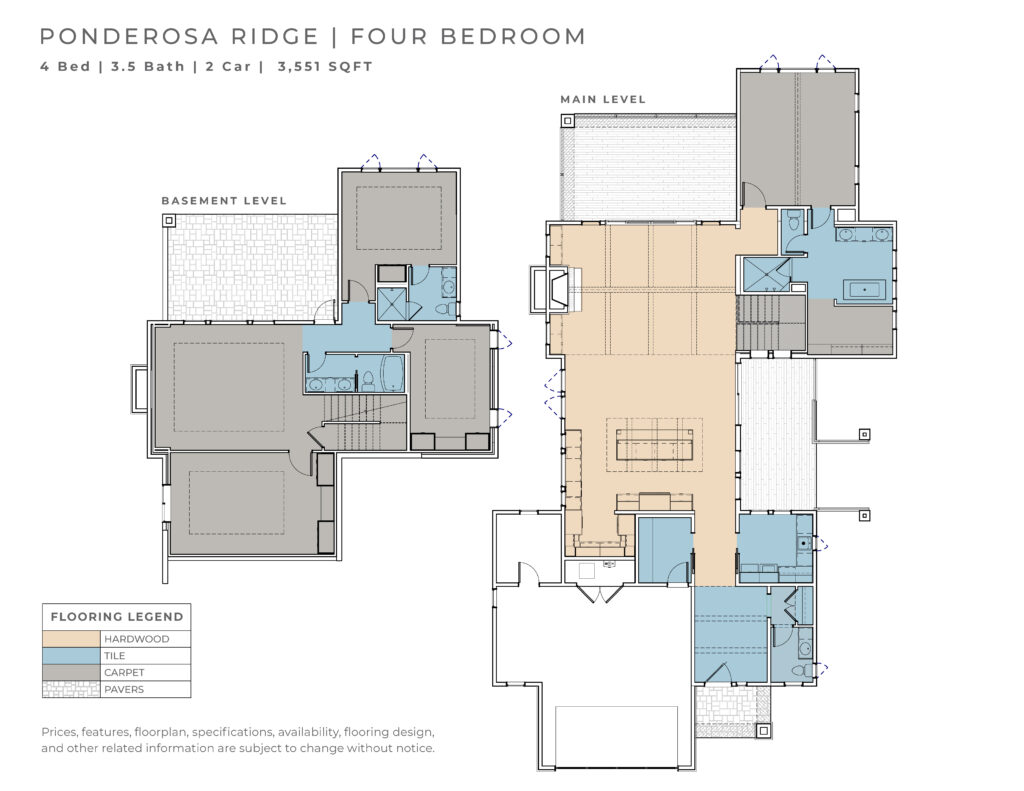Ponderosa Ridge | Four Bedroom