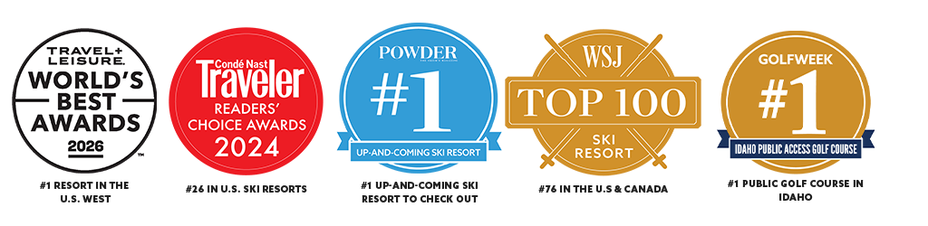 All Awards at Tamarack Resort